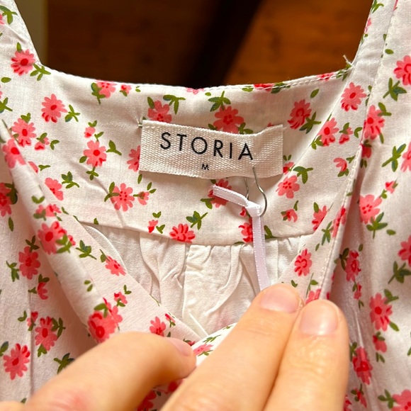 NWT Storia Azalea Poplin Dress size M - Picture 4 of 12